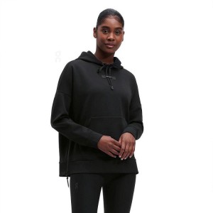 On Running Hoodies Dam Svarta | SE_ON8465