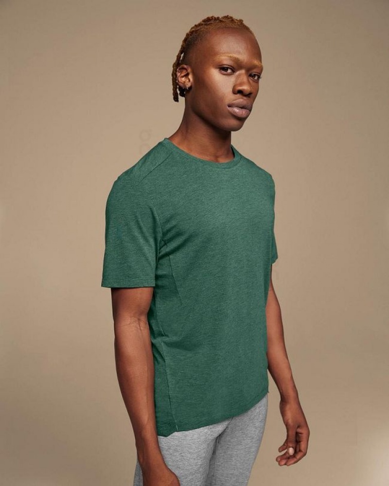 On Running Active-T T-shirts Herr Gröna | SE_ON8478