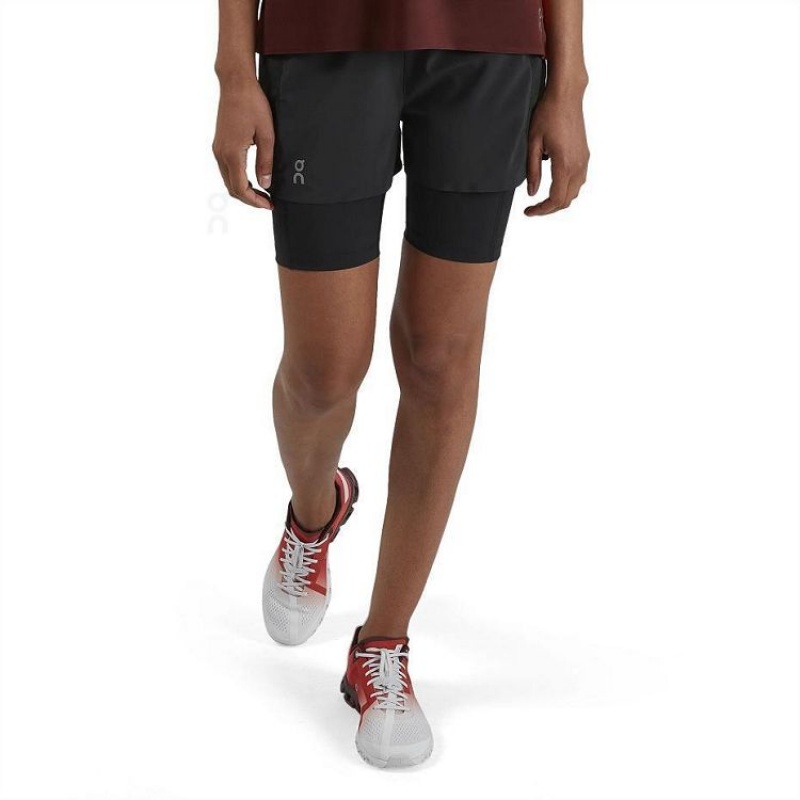 On Running Active Shorts Dam Svarta | SE_ON8279