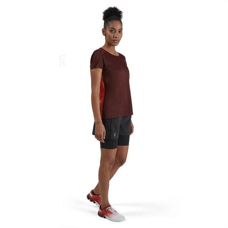 On Running Active Shorts Dam Svarta | SE_ON8279