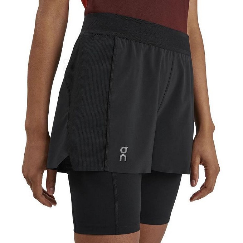 On Running Active Shorts Dam Svarta | SE_ON8279