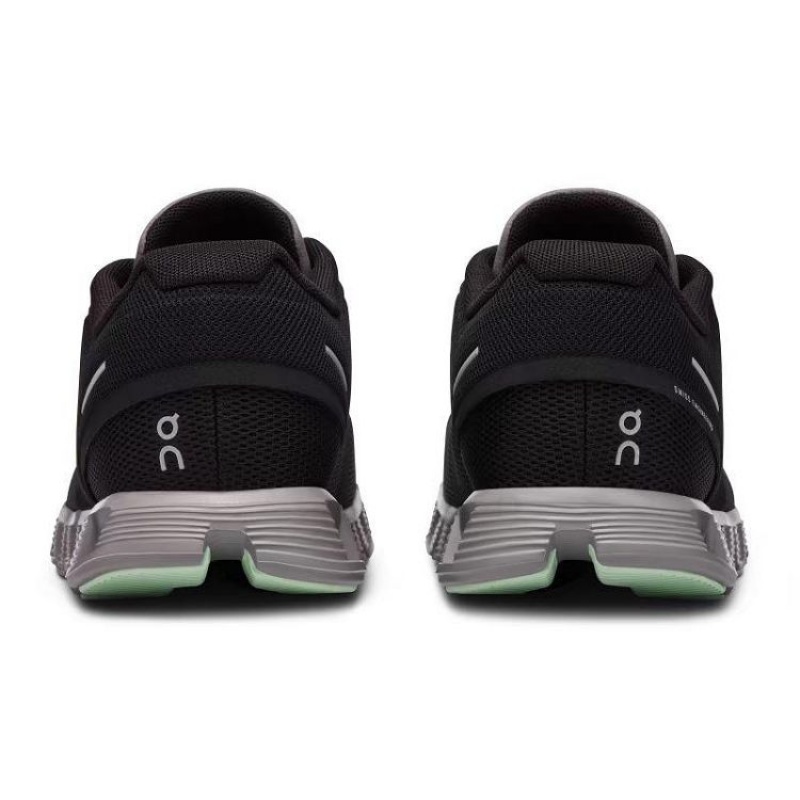 On Running Cloud 5 Sneakers Dam Svarta Olivgröna | SE_ON8021