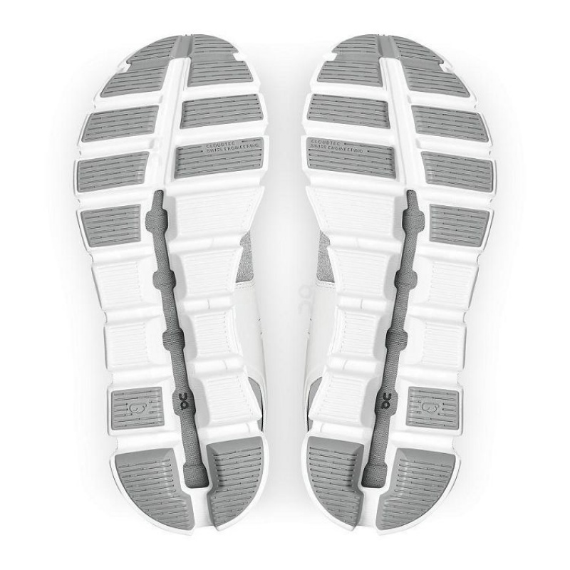 On Running Cloud 5 Terry Sneakers Dam Vita Grå | SE_ON8532