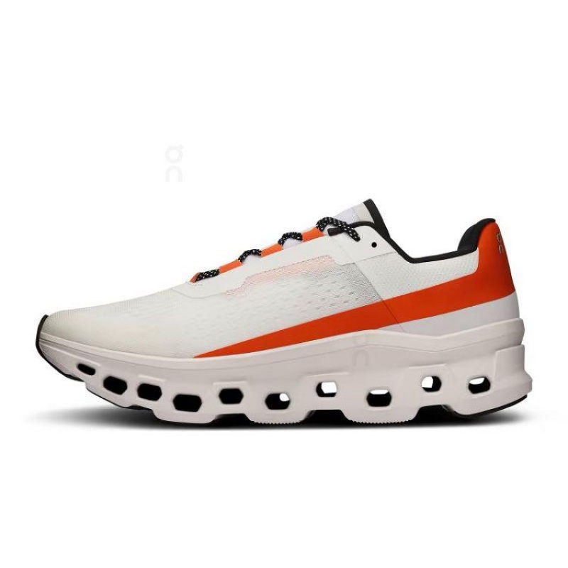 On Running Cloudmonster Löparskor Herr Beige Orange | SE_ON8854