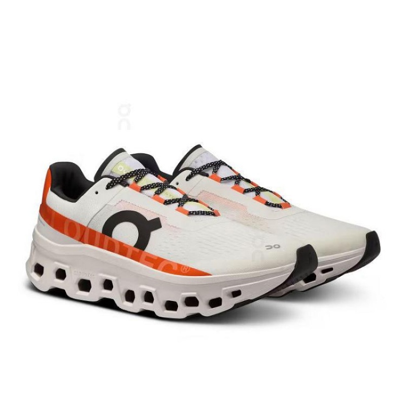 On Running Cloudmonster Löparskor Herr Beige Orange | SE_ON8854