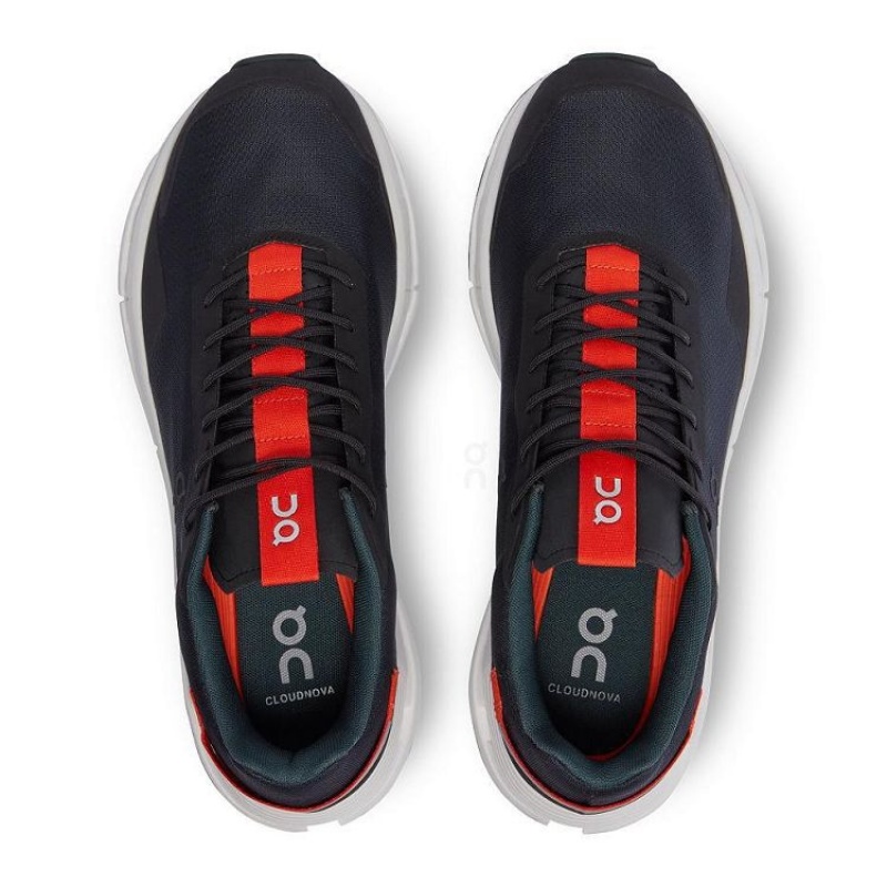 On Running Cloudnova Form Sneakers Herr Svarta Röda | SE_ON8356