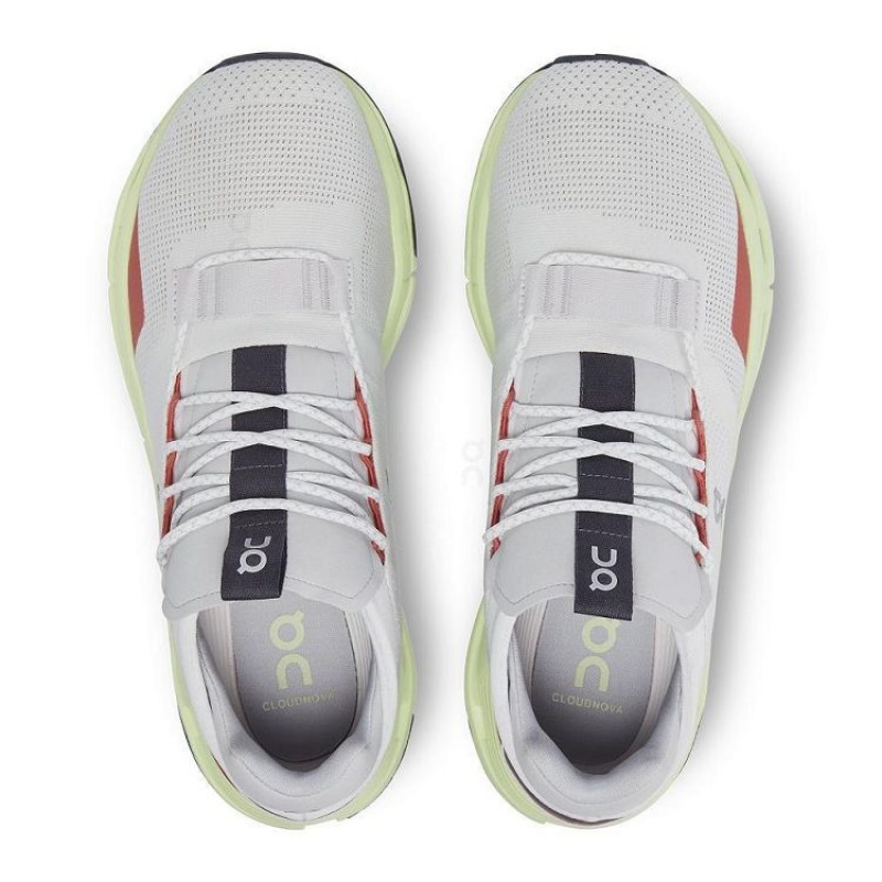 On Running Cloudnova Sneakers Herr Grå Gula | SE_ON8361