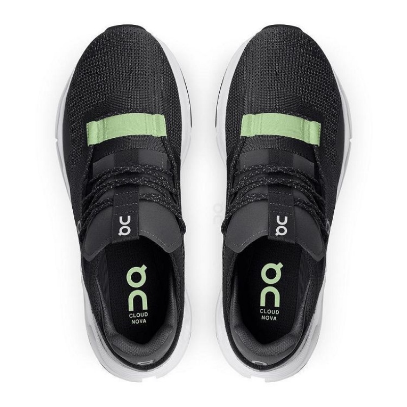 On Running Cloudnova Sneakers Herr Svarta Gröna | SE_ON8799