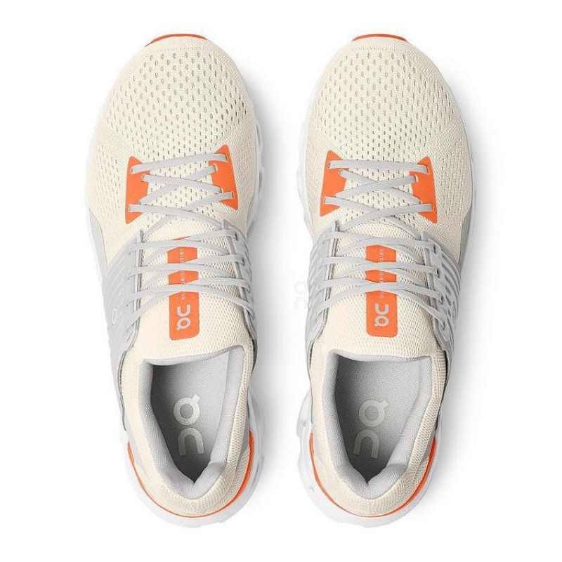 On Running Cloudswift Löparskor Herr Beige Orange | SE_ON8595