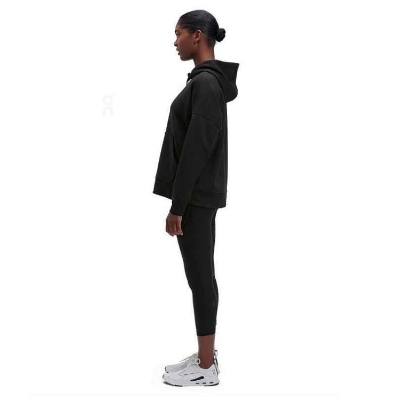 On Running Hoodies Dam Svarta | SE_ON8465