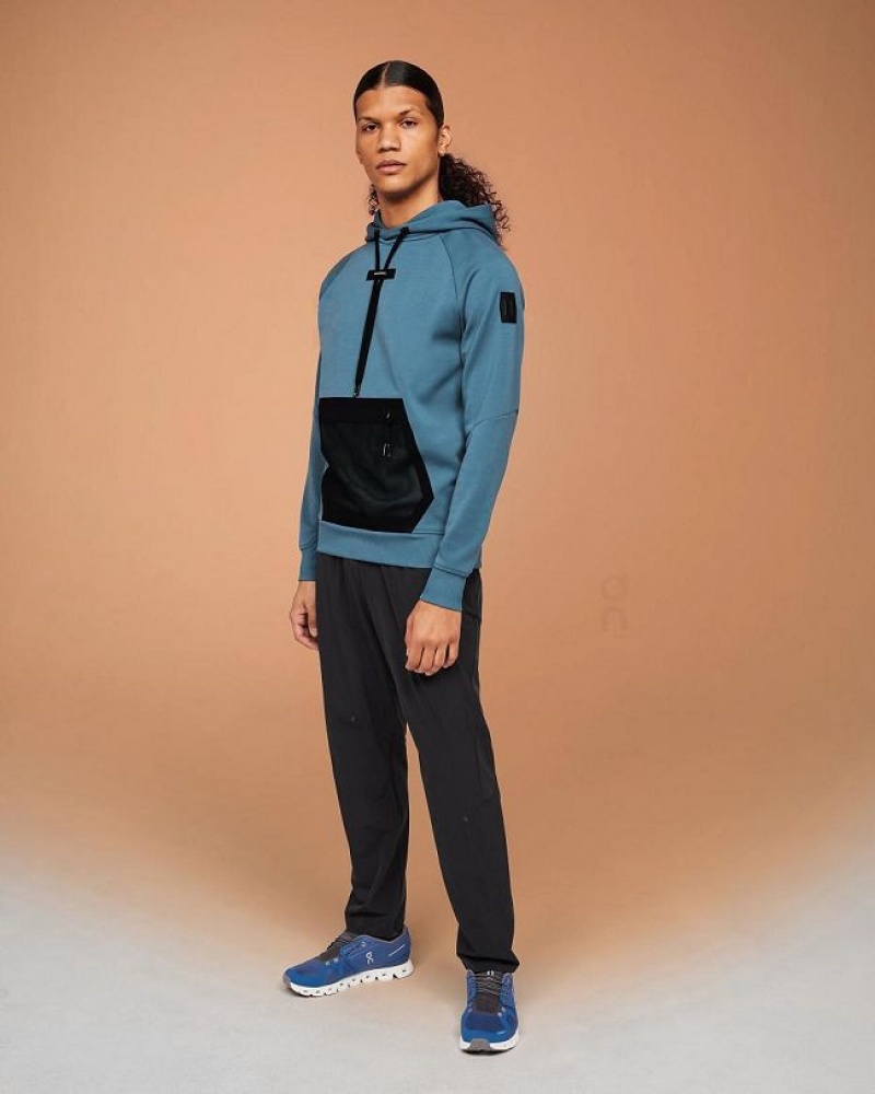 On Running Hoodies Herr Blå | SE_ON8436