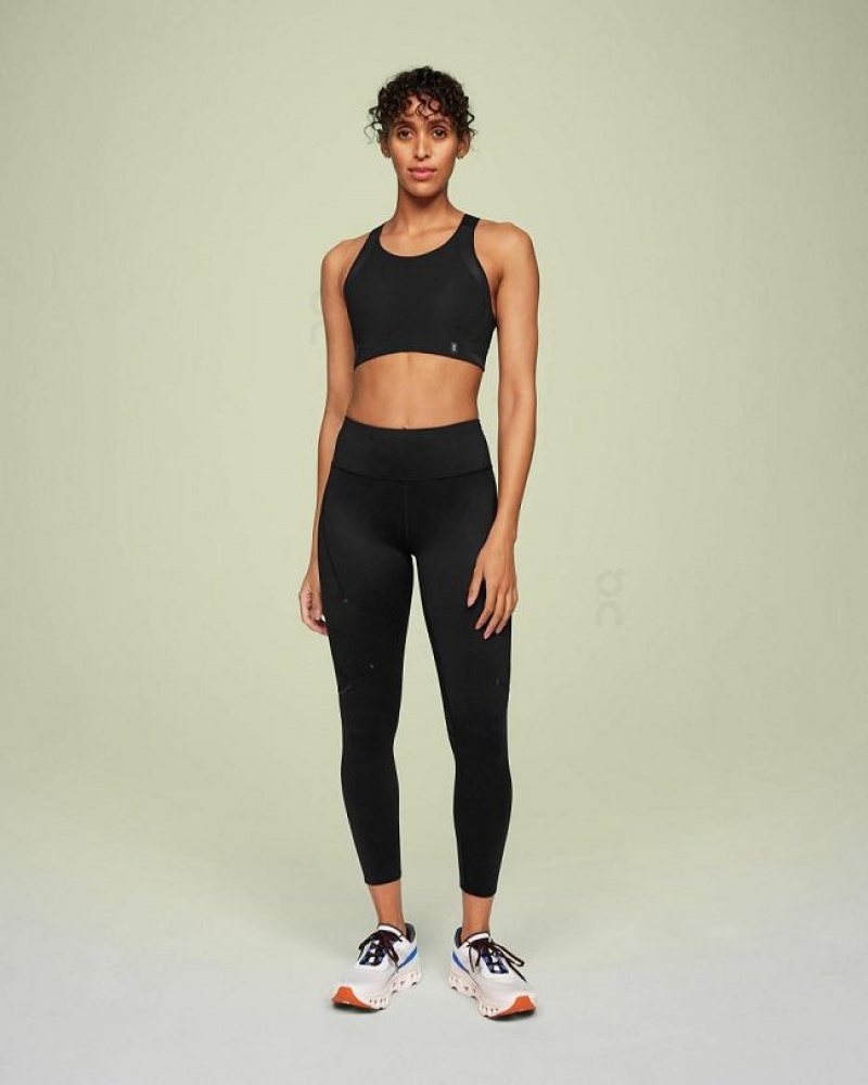 On Running Performance 7/8 Leggings Dam Svarta | SE_ON8955