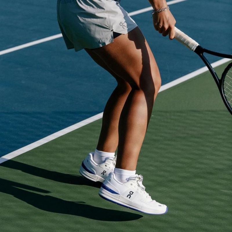 On Running THE ROGER Pro Tennisskor Dam Vita Blå | SE_ON9108