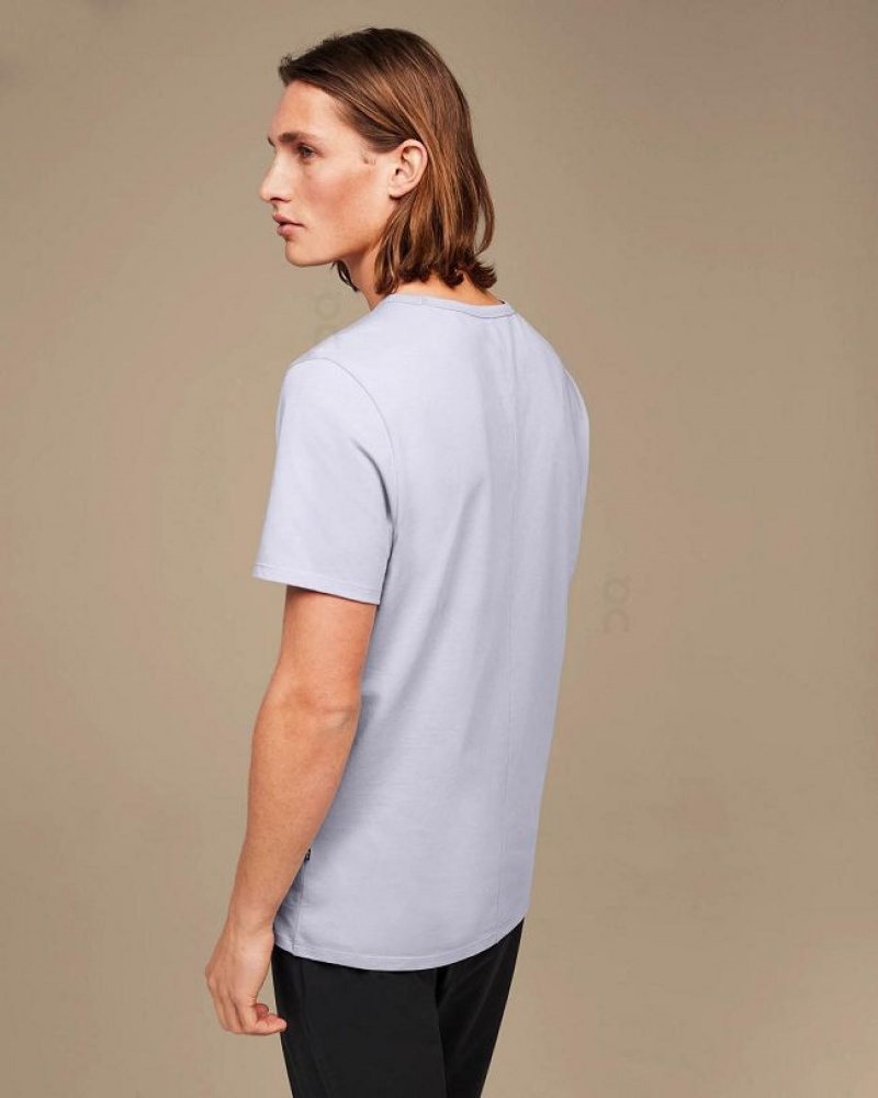 On Running Tryck-T T-shirts Herr Grå | SE_ON1187